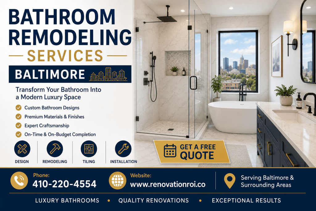 Bathroom Remodeling Services Baltimore